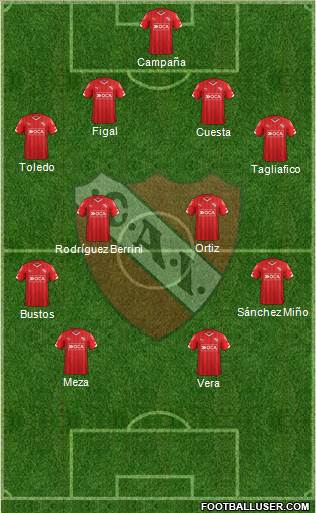 Independiente Formation 2016