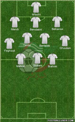 Algeria Formation 2016