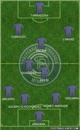 Independiente Rivadavia de Mendoza Formation 2016