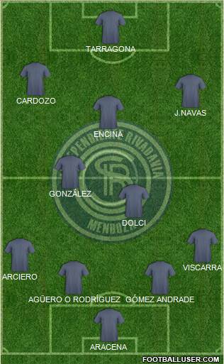 Independiente Rivadavia de Mendoza Formation 2016