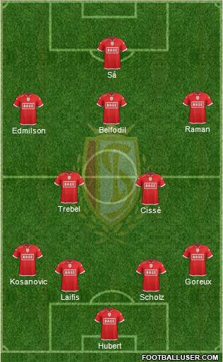 R Standard de Liège Formation 2016