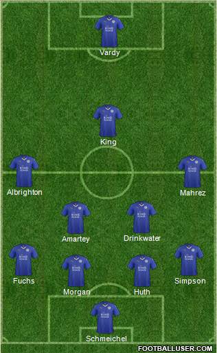 Leicester City Formation 2016