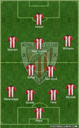 Athletic Club Formation 2016