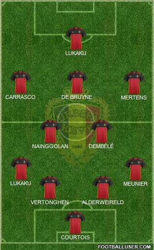 Belgium Formation 2016