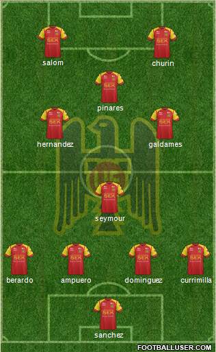 CD Unión Española S.A.D.P. Formation 2016