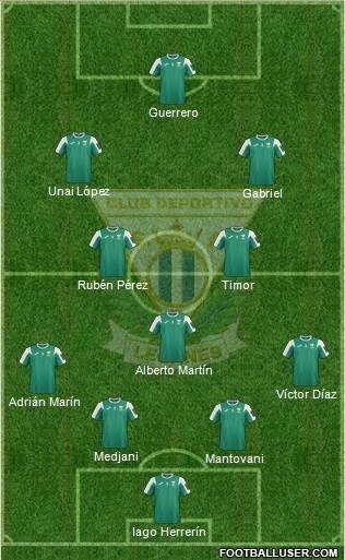 C.D. Leganés S.A.D. Formation 2016