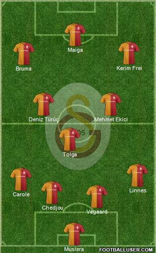 Galatasaray SK Formation 2016