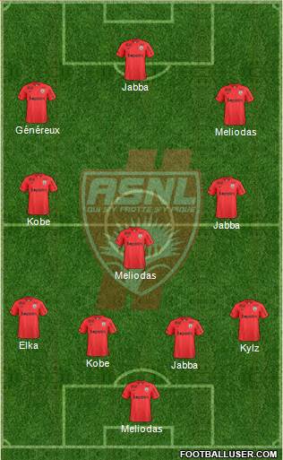 A.S. Nancy Lorraine Formation 2016