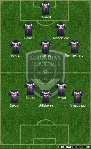 FC Girondins de Bordeaux Formation 2016