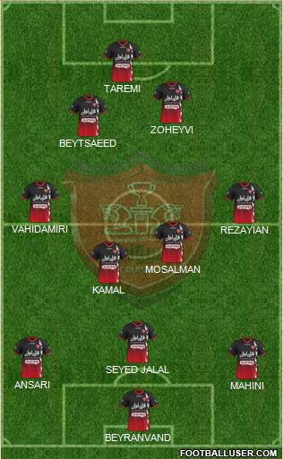 Persepolis Tehran Formation 2016