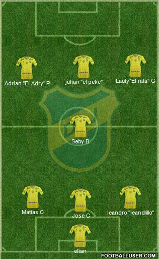Defensa y Justicia Formation 2016