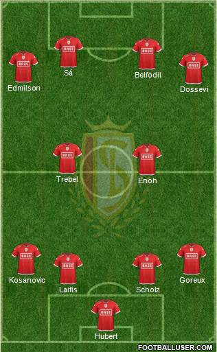 R Standard de Liège Formation 2016