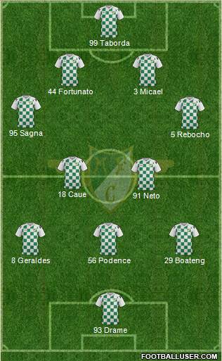 Moreirense Futebol Clube Formation 2016