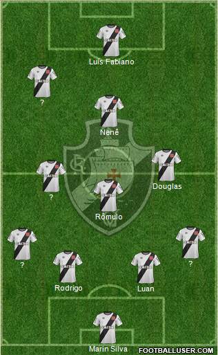 CR Vasco da Gama Formation 2016
