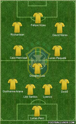 Brazil Formation 2016