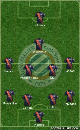 Montpellier Hérault Sport Club Formation 2016