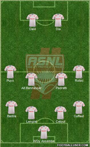 A.S. Nancy Lorraine Formation 2016