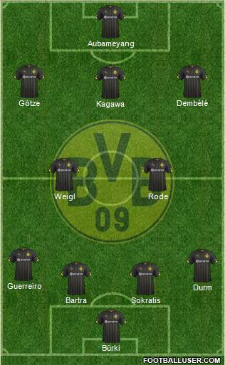 Borussia Dortmund Formation 2016