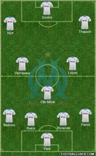 Olympique de Marseille Formation 2016