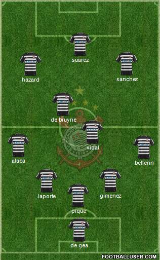 SC Corinthians Paulista Formation 2016