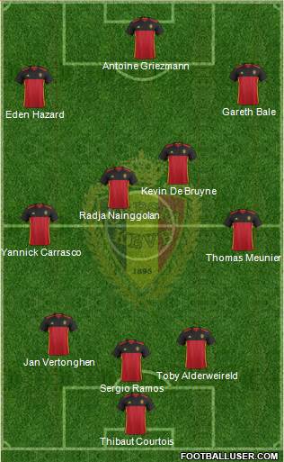 Belgium Formation 2016