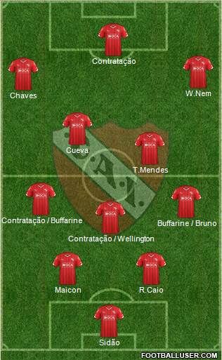 Independiente Formation 2016