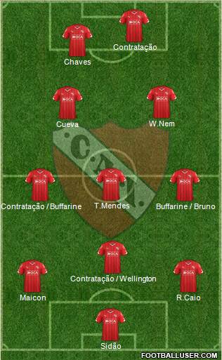 Independiente Formation 2016