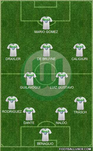 VfL Wolfsburg Formation 2016