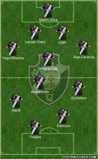 CR Vasco da Gama Formation 2016