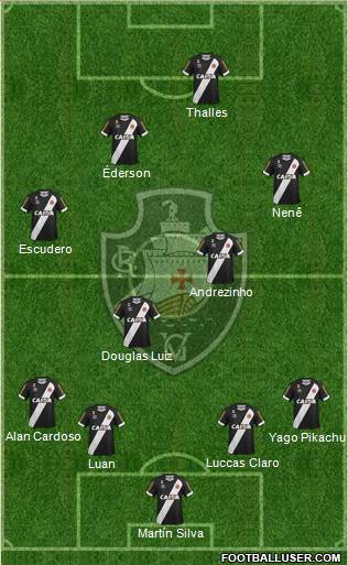 CR Vasco da Gama Formation 2016