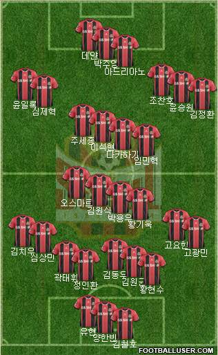 FC Seoul Formation 2016