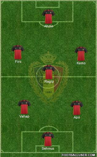 Belgium Formation 2016