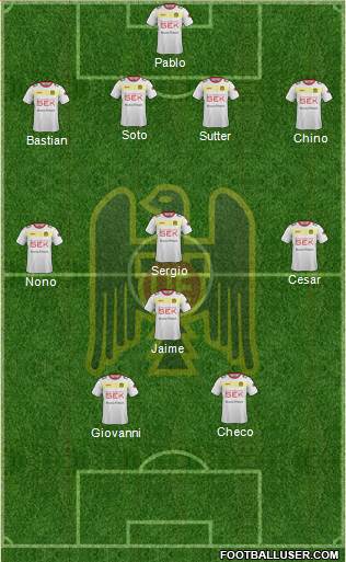 CD Unión Española S.A.D.P. Formation 2016