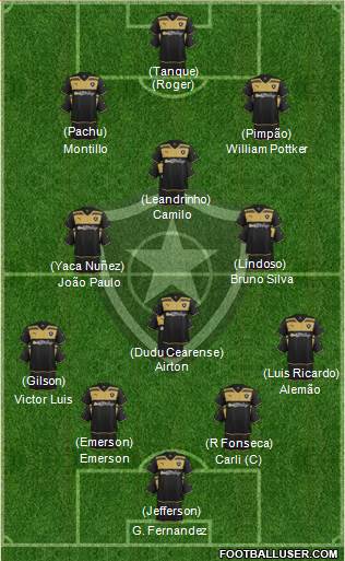 Botafogo FR Formation 2016