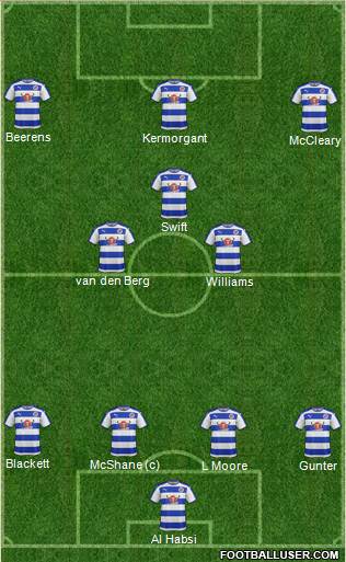 Reading 4-3-3 football formation