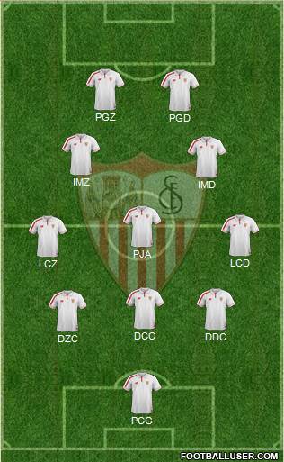 Sevilla F.C., S.A.D. Formation 2016