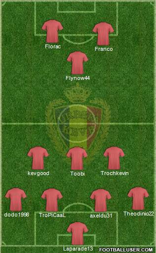 Belgium Formation 2016