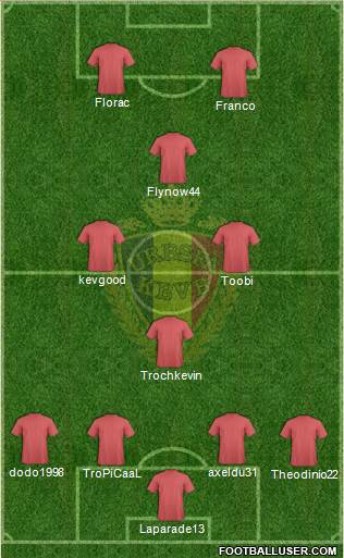 Belgium Formation 2016