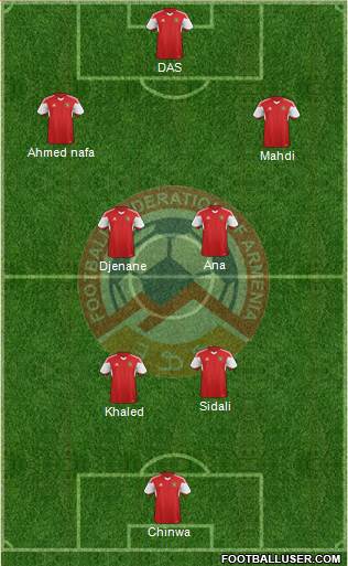 Armenia Formation 2016