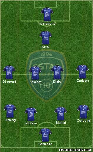Esperance Sportive Troyes Aube Champagne Formation 2016