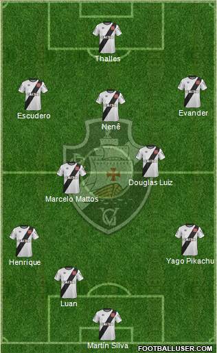 CR Vasco da Gama Formation 2016