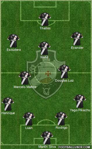 CR Vasco da Gama Formation 2016