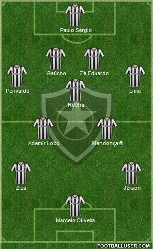 Botafogo FR Formation 2016