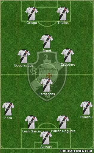 CR Vasco da Gama Formation 2016