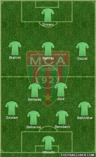 Mouloudia Club d'Alger Formation 2017