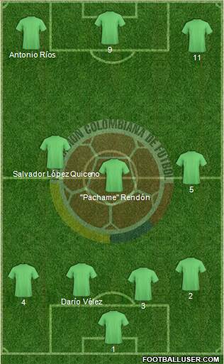 Colombia Formation 2017