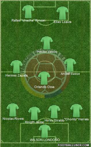 Colombia Formation 2017