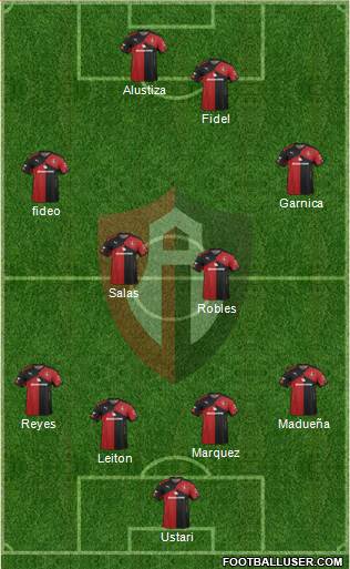 Club Deportivo Atlas Formation 2017