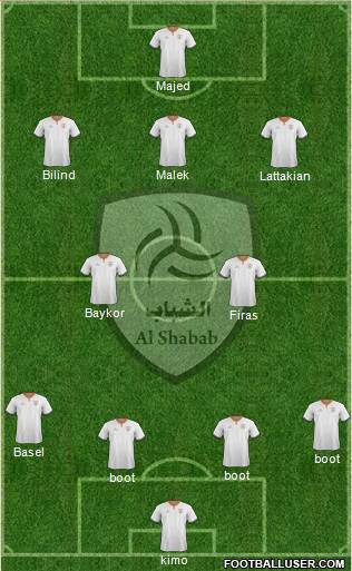 Al-Shabab (KSA) Formation 2017