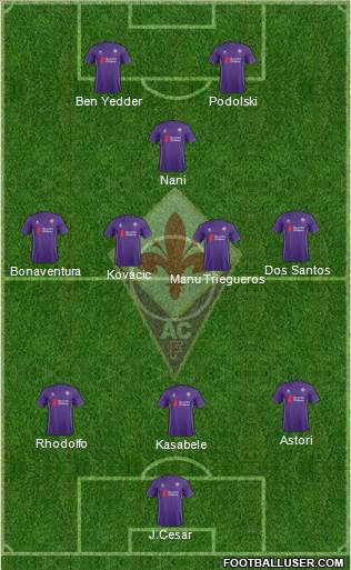 Fiorentina Formation 2017